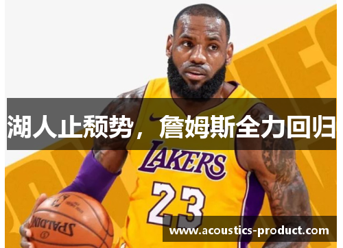 湖人止颓势，詹姆斯全力回归
